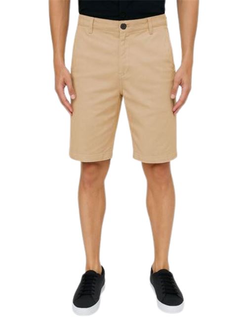 Shorts uomo beige in cotone Karl Lagerfeld jeans | A2M101211UP